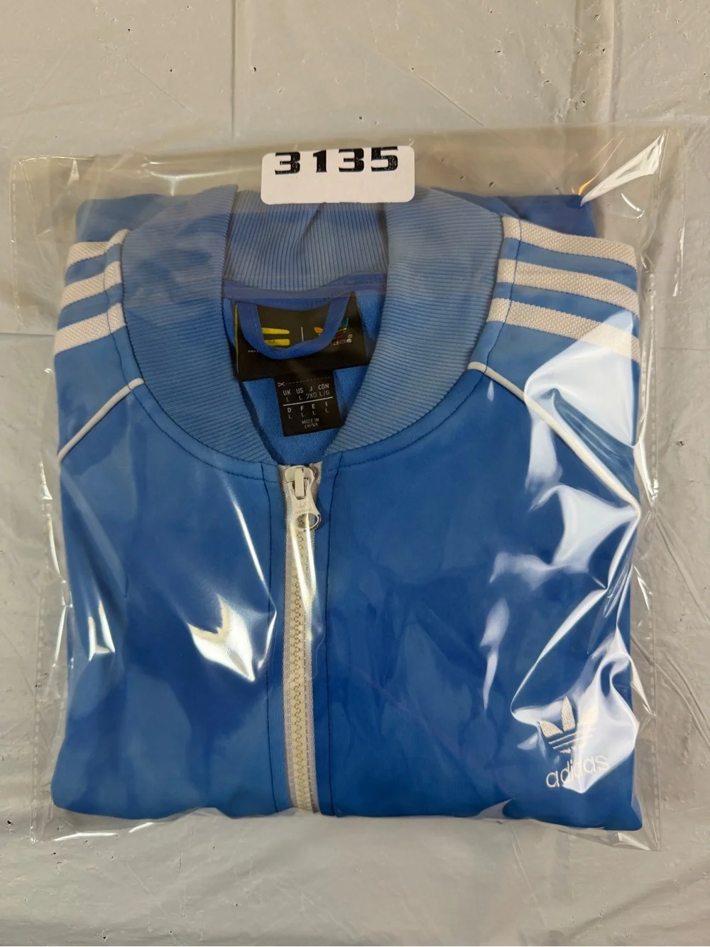 Adidas Pharrell Williams‎ Humanrace Hu Holi Blue Track Jacket Size Large